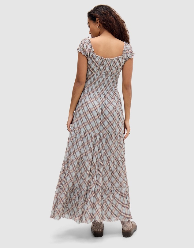 BDG By Urban Outfitters - Tiana Check Maxi Dress