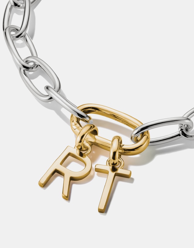 THOMAS SABO - THOMAS SABO Connect Charm letter T Gold