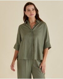 Betty Basics - Lynwood Linen Shirt