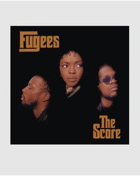 Sony Music - Crosley Record Storage Crate Fugees The Score Vinyl Album Bundle