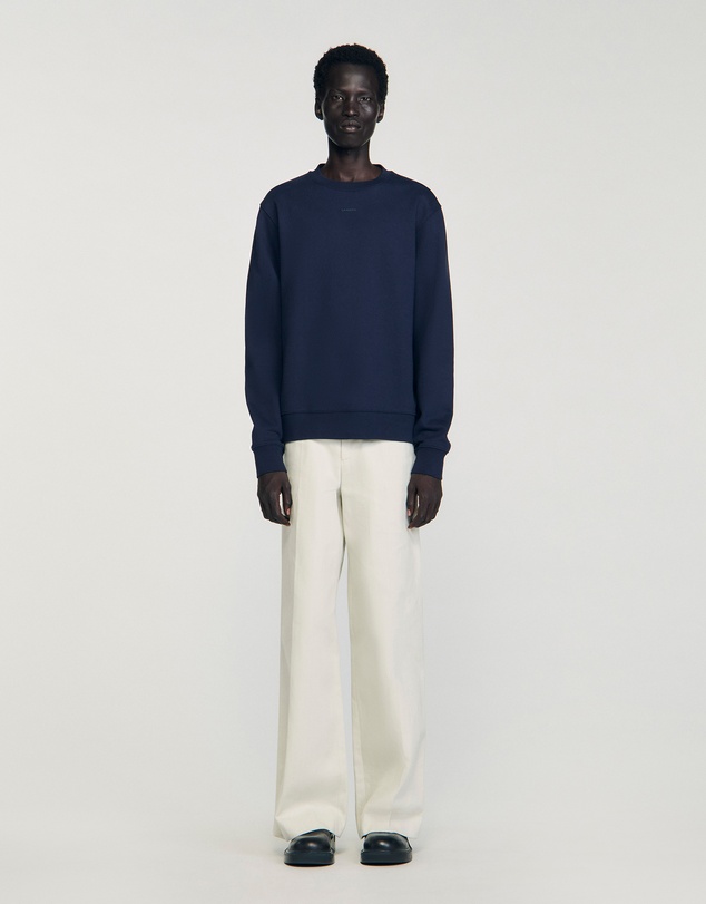 Sandro - Rubber Sandro Crewneck Sweatshirt