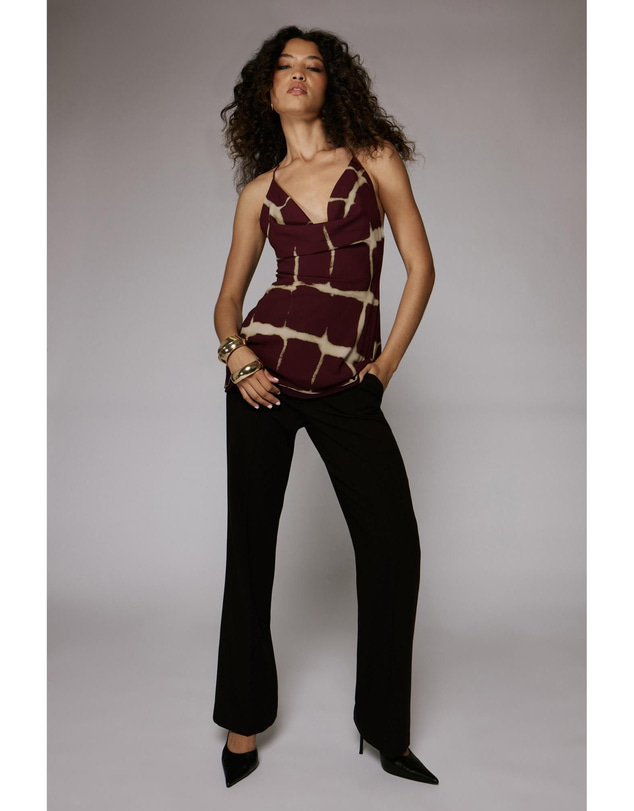 Bardot - Pascal Printed Cowl Neck Top