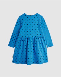 Mini Rodini - Polka Dots AOP LS Dress - Babies-Teens