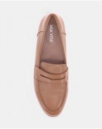 Mia Vita - Remi Casual Slip-On - Fawn