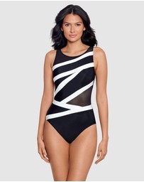 Miraclesuit Swimwear  - Spectra Somerpointe High Neck One Piece Shaping Swimsuit