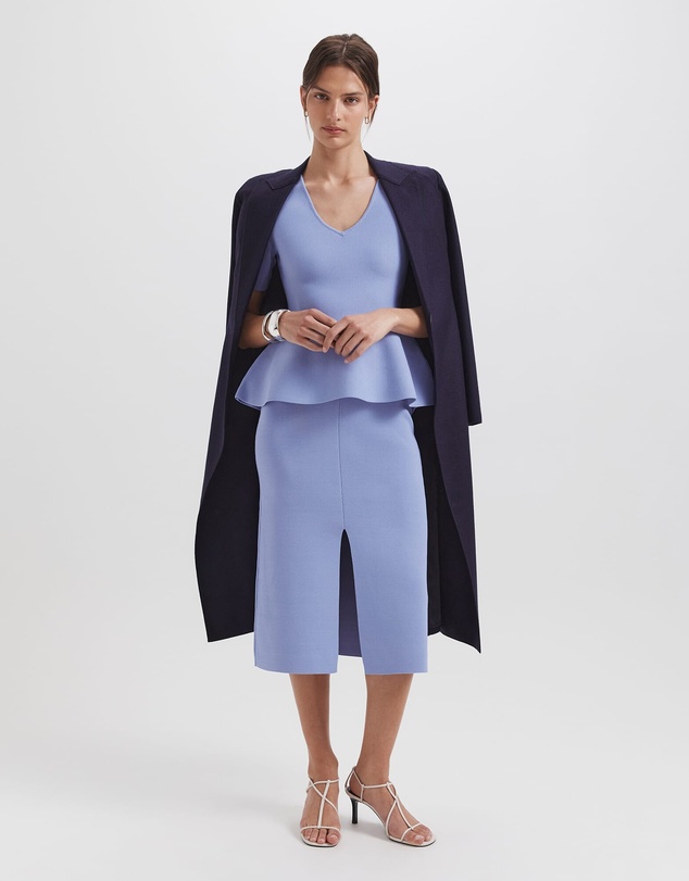 SABA - Mia Milano Peplum Top