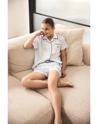 Gingerlilly - Rebecca Judd x Gingerlilly Mini Camilla Cotton Short PJ Set