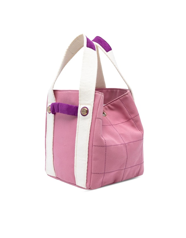 Pre-Loved by Azura Reborn - Pre-Loved Canvas Square Stitch Tote