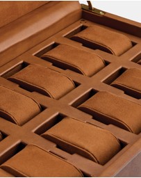 Wolf - WOLF Brogue 10 Piece Watch Box