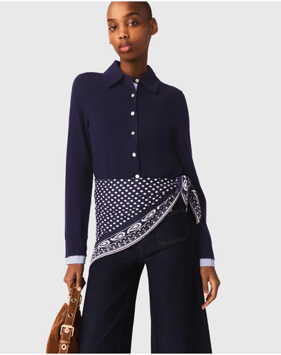 Maje - Mixed Cardigan