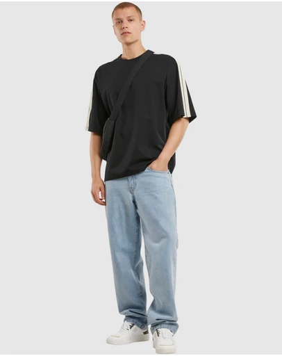 Urban Classics - Tennis Core Tee - Black