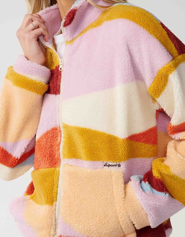 Rip Curl - Retro Swell Standard Zip Through Polar Fleece