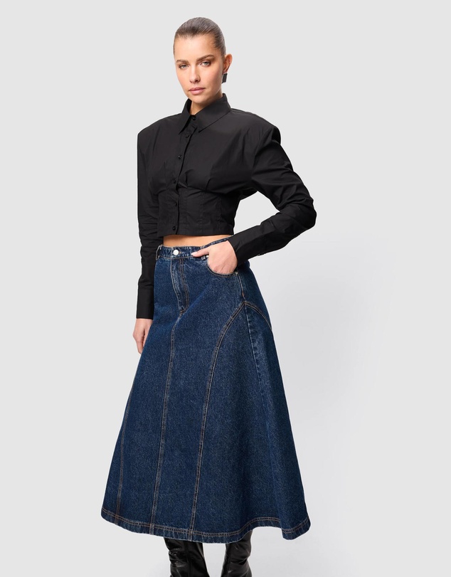 Mossman - Overdrive Midi Skirt