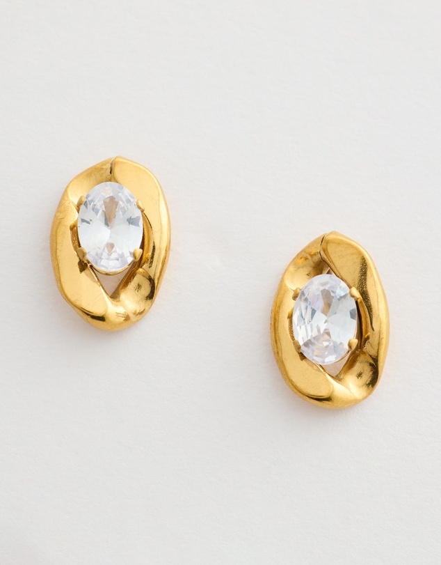 Moira Hughes - The White Label - Amren Statement Stud Earrings