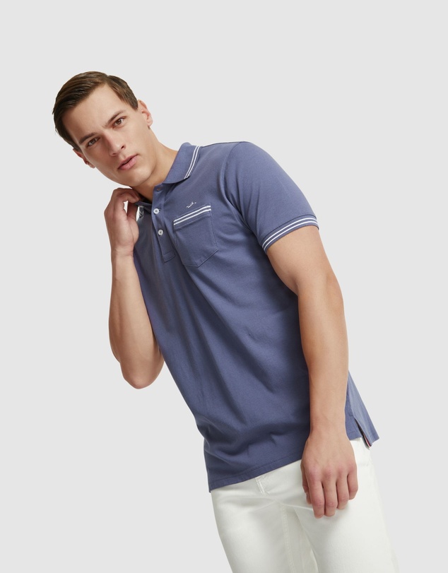 Oxford - Nickson Jersey Tipping Polo