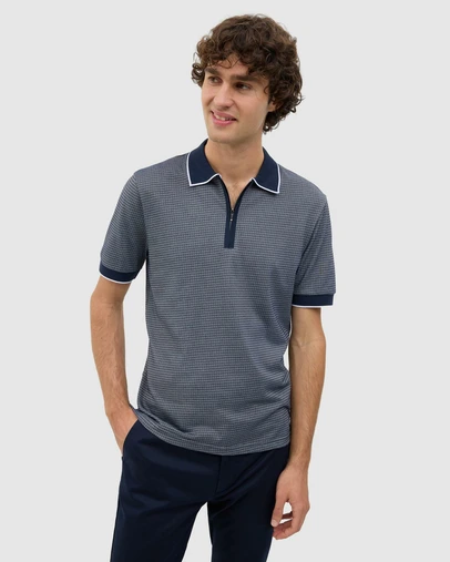 Politix - Ricky Zip-up Polo