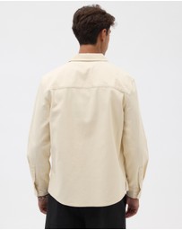 AERE - Brushed Organic Cotton Overshirt