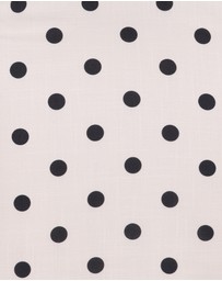 Petal & Pup - Adora Halterneck Maxi Dress - White Polka Dot