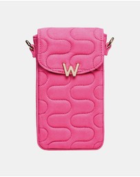 Wolf - Wolf Mimi Swirl Phone Bag Pink Flash