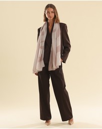 Morgan & Taylor - Evie Light-Weight Scarf in Beige