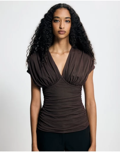Lover - Selene Mesh Bodice Top