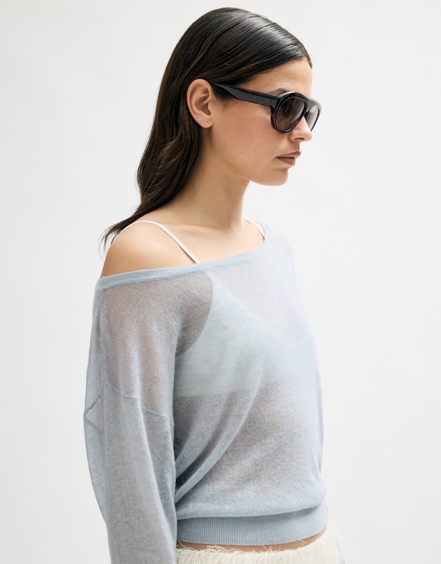 Minima Esenciales - Noemi Merino Wool Knit Top