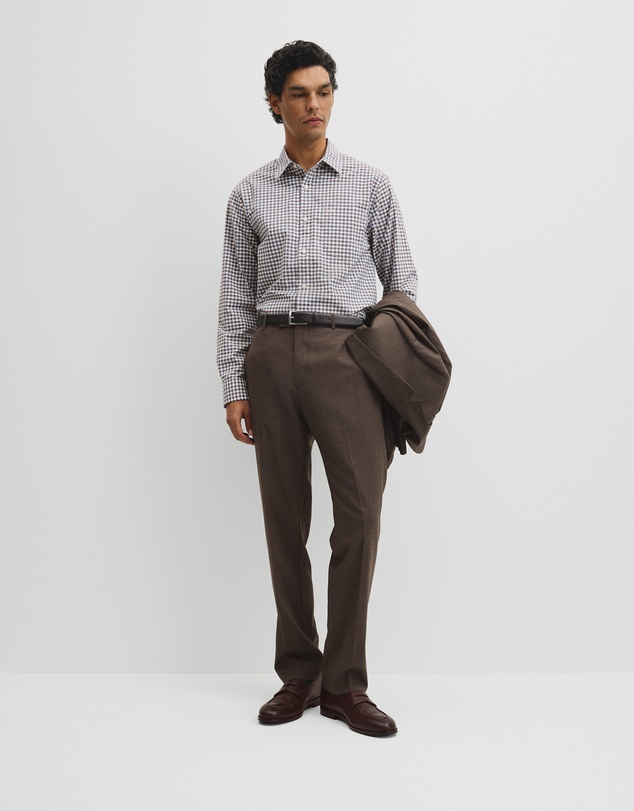 Country Road - Regular Fit Cotton Gingham Shirt