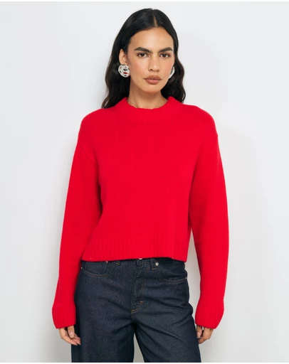 AERE - Emme Merino Wool Knit Jumper