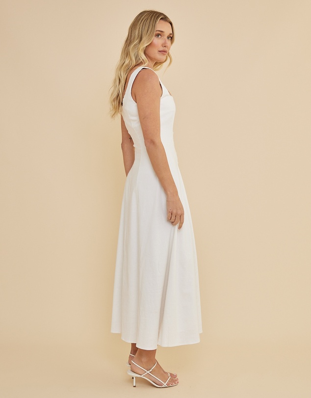Amelius - Lucie Buttoned Midi Dress