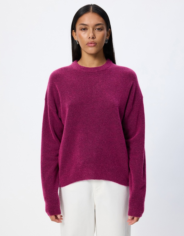 Lindsay Nicholas New York - Varsity Sweater (W Snood)