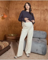 Soon Maternity - Harriette Wide Cotton Pants