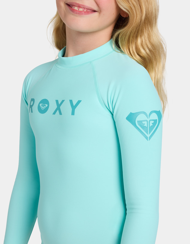 Roxy - Girls 8 to 16 Heater UPF 50 Long Sleeve Rashguard