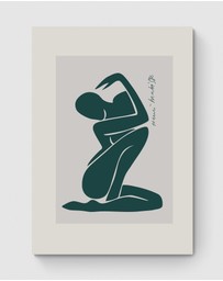 Inka Arthouse - Green Nudes Set of 3 Matisse Art Prints