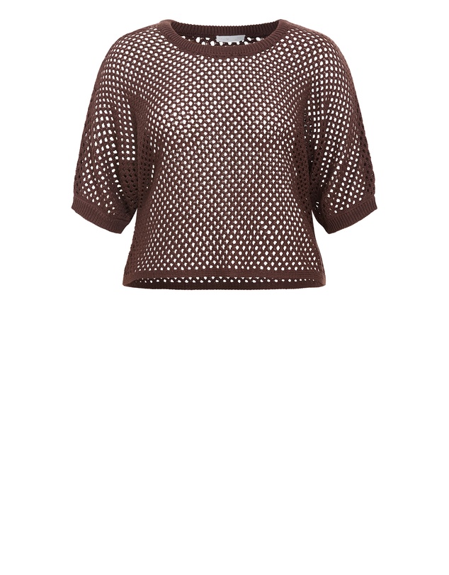 City Chic - Plus size Crochet Knit Top
