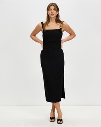 Third Form - Paradigm Tucked Midi Dress
