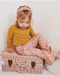 WITH LOVE FOR KIDS - Basics Thick Ribbed Long Sleeve Onesie - Babies