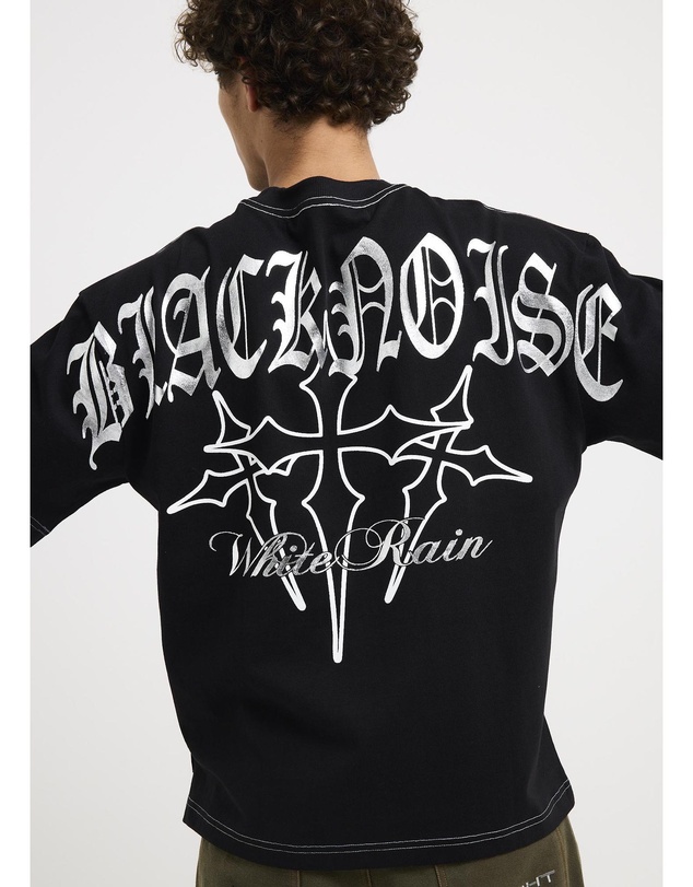 Black Noise White Rain - Lacquer T-Shirt