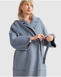 Belle & Bloom - Wide Awake Split Hem Overcoat