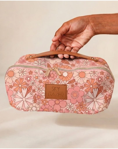 Sky Gazer - Toiletry Bag - Flower Power