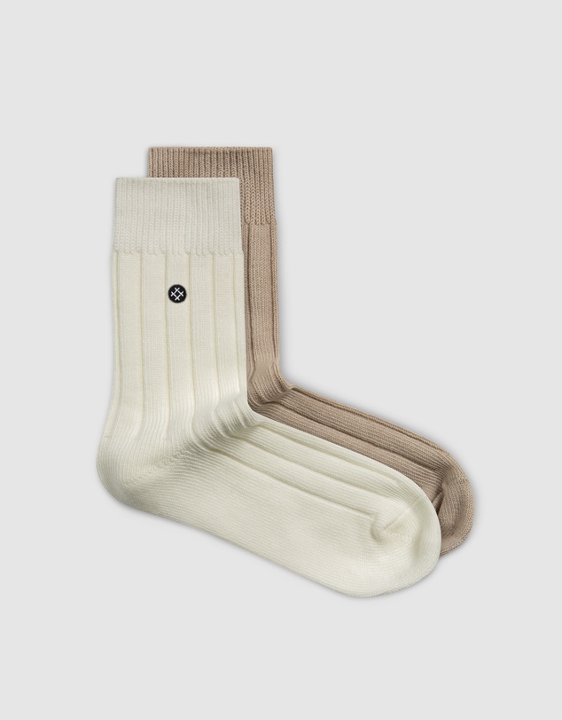 Sockdaily - Snow & Lace 2 Pack Quarter Socks