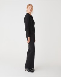 Forcast - Gabby Pleated Hem Shirt
