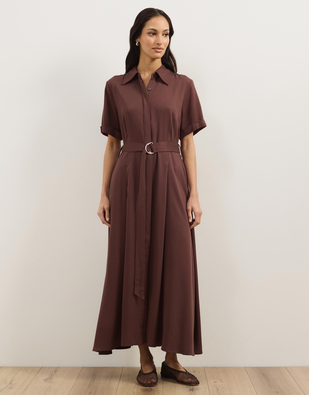 Atmos&Here - Harriet Viscose Shirt Dress