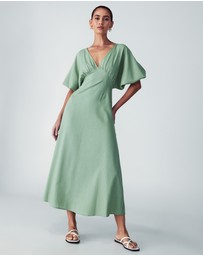 ST MRLO - Palm Midi Dress