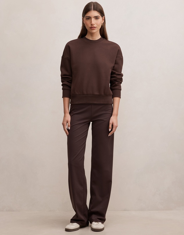 Forever New - Winnie Fleece Crew Neck Jumper