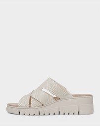 Vionic - Uptown Sunset Wedge - Ivory