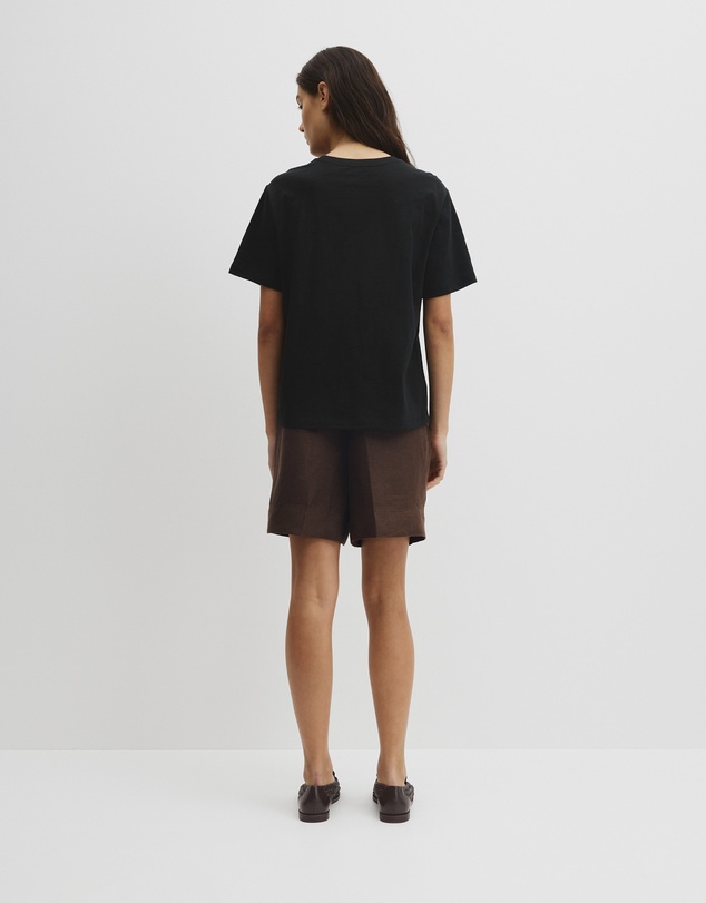 Country Road - Textured Short Sleeve Slub T-shirt