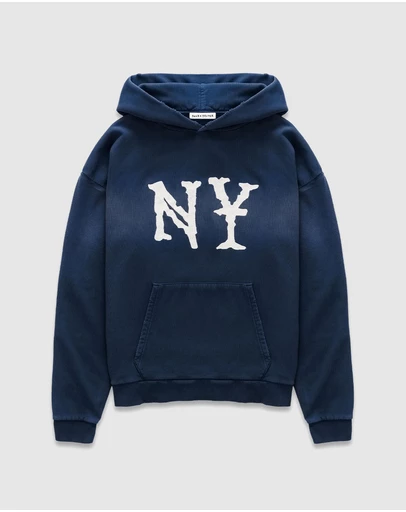 Duke + Dexter - NY Embroidered Navy Hoodie