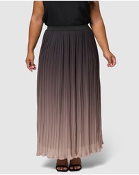 Pink Dusk by Curve Project - Heartthrob Maxi Skirt