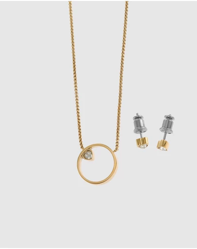Skagen - Skagen X Bup Gold Tone Pendant