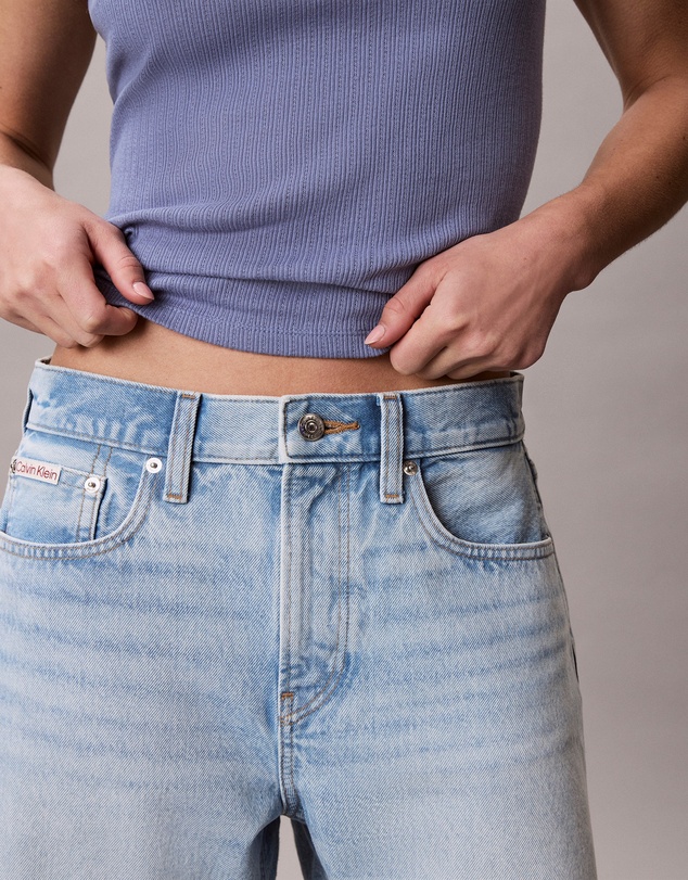 Calvin Klein Jeans - Denim High Rise A-Line Shorts
